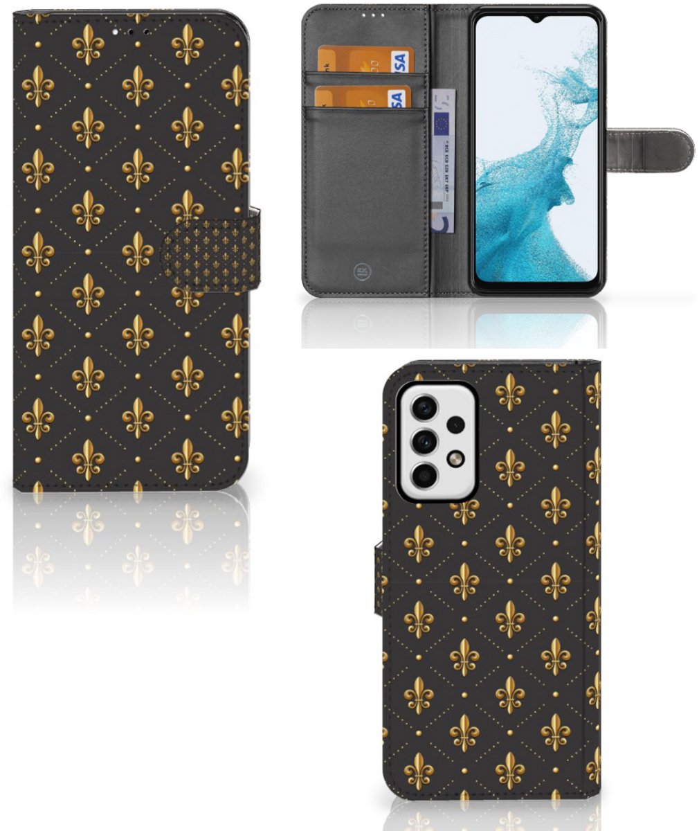 Samsung Galaxy A23 Telefoon Hoesje Franse Lelie
