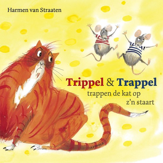 Trippel & Trappel trappen de kat op z'n staart - cover