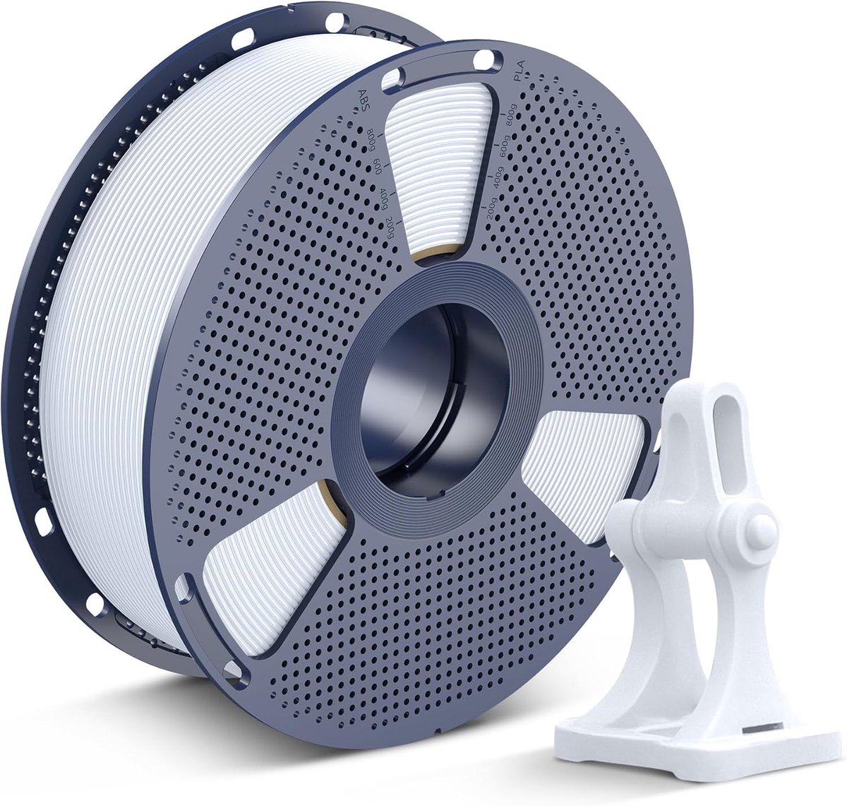 Snelle 3D Printer Filament 1.75mm voor Hoge Kwaliteit Prints - 1KG Wit