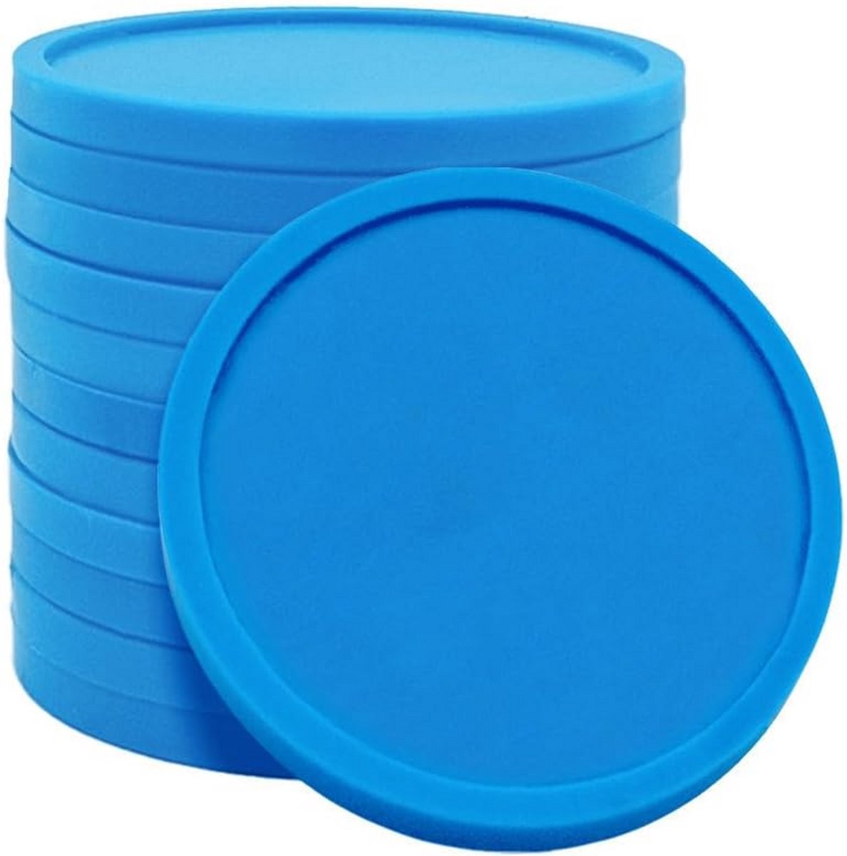 Blanco Munten Blauw - Diameter 29mm - 100 Stuks - Betaalmiddel voor Evenementen