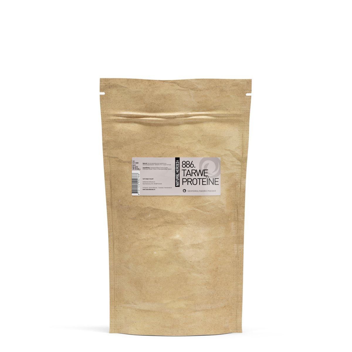 Natural Heroes - Gehydrolyseerd tarweproteïne 25 gram