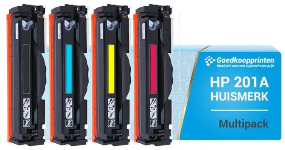 Compatible XL-versie voor HP 201A toner / HP 201X toner Actieset