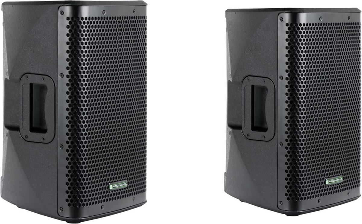 Actieve 2-weg Stereo Speakerset 800 Watt met Bluetooth en DSP