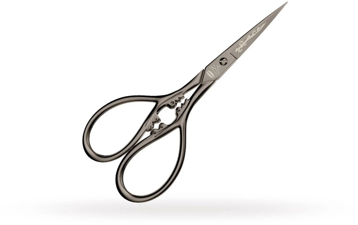 Premax arabesque borduurschaar black nickel