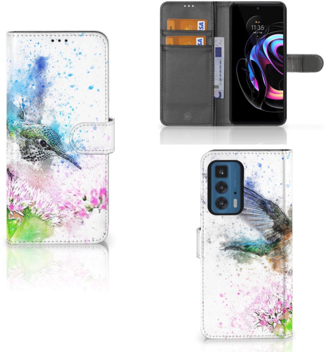 Hoesje Motorola Edge 20 Pro Vogel