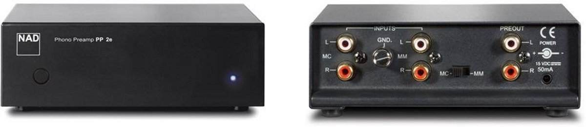 High End Phono Voorversterker voor MM en MC systemen