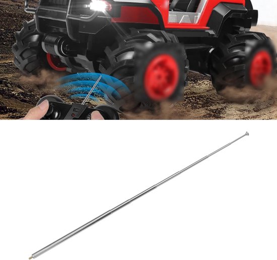 Telescopische Antenne 2-Pack M3 - 7 Secties voor AM FM Radio, TV, RC Auto, Vliegtuig en Afstandsbediening - Uittrekbare Lengte 730mm van Digicharge — afbeelding 3