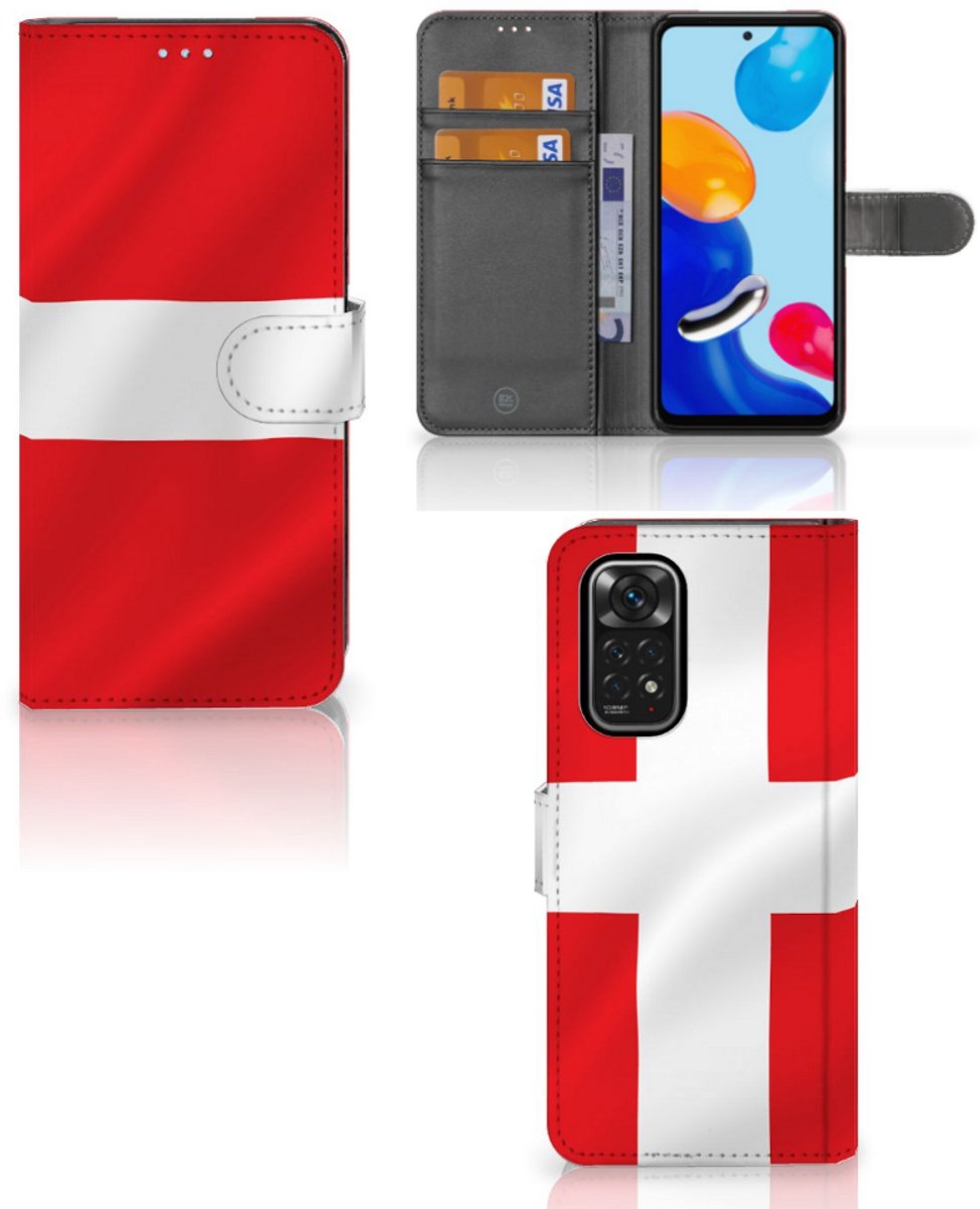 Xiaomi Redmi Note 11/11S Bookstyle Case Denemarken