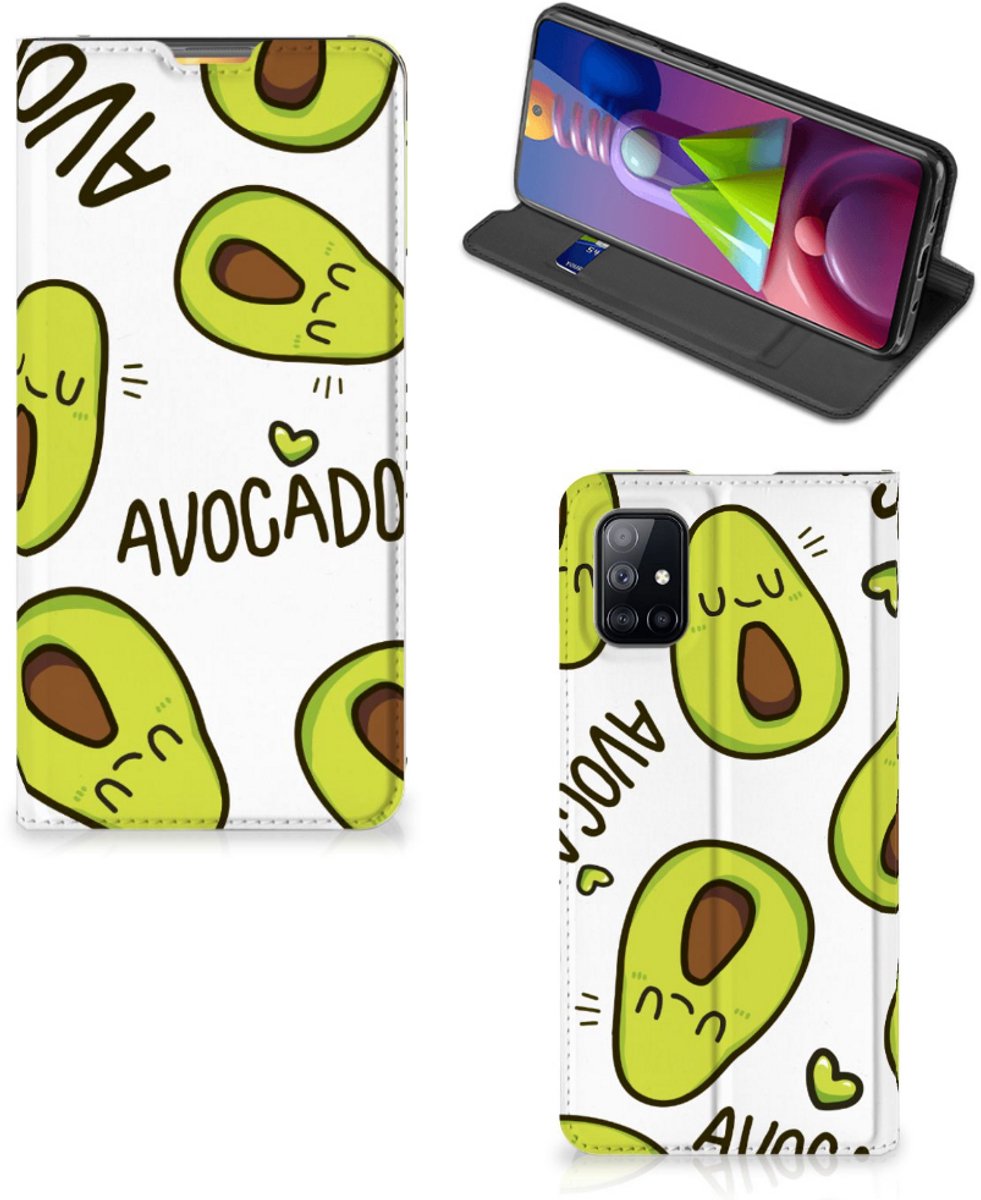 Samsung Galaxy M51 Magnet Case Avocado Singing