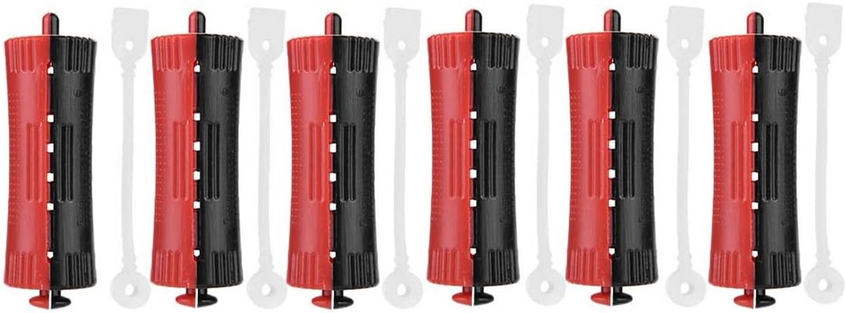 Haar permanent staven - 6 stuks haarrollers voor kapsalon en thuisgebruik