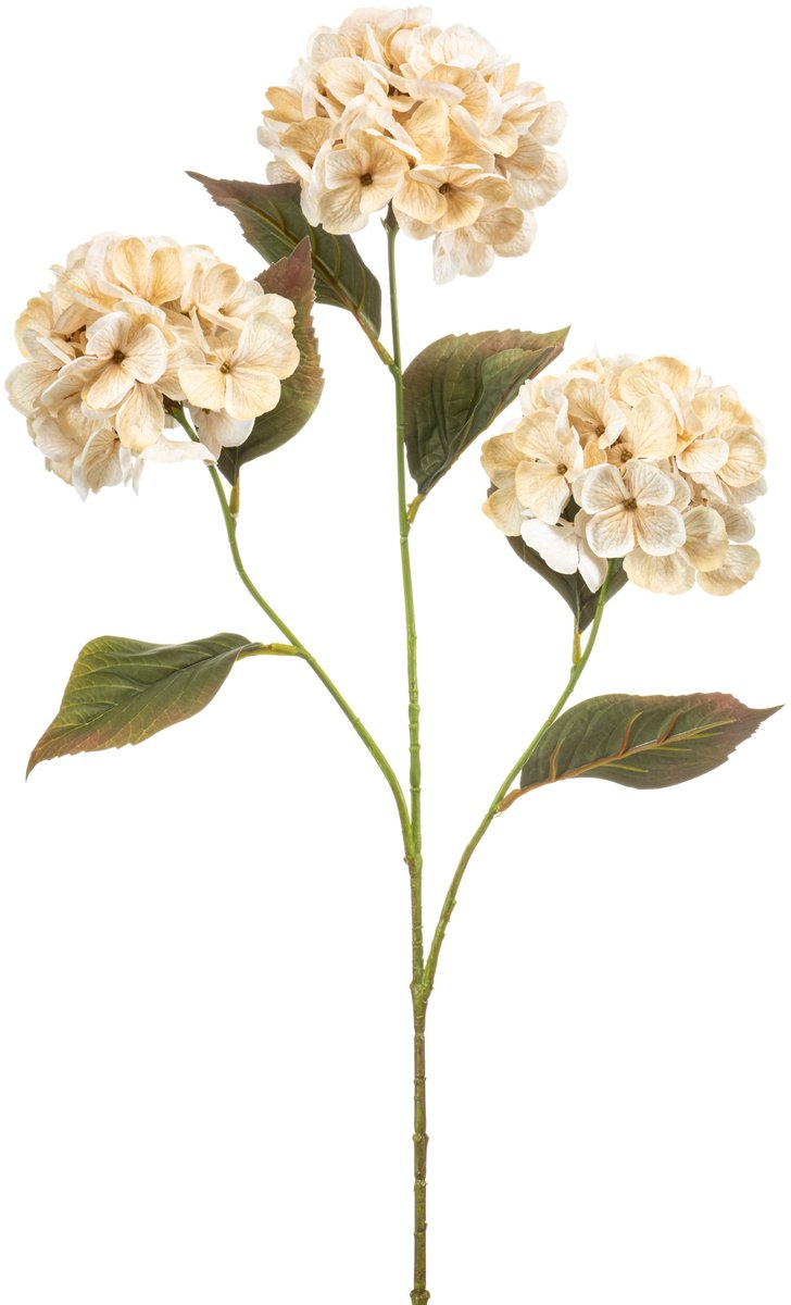 Kunstbloem Hydrangea Crème - Realistische Decoratie zonder Onderhoud