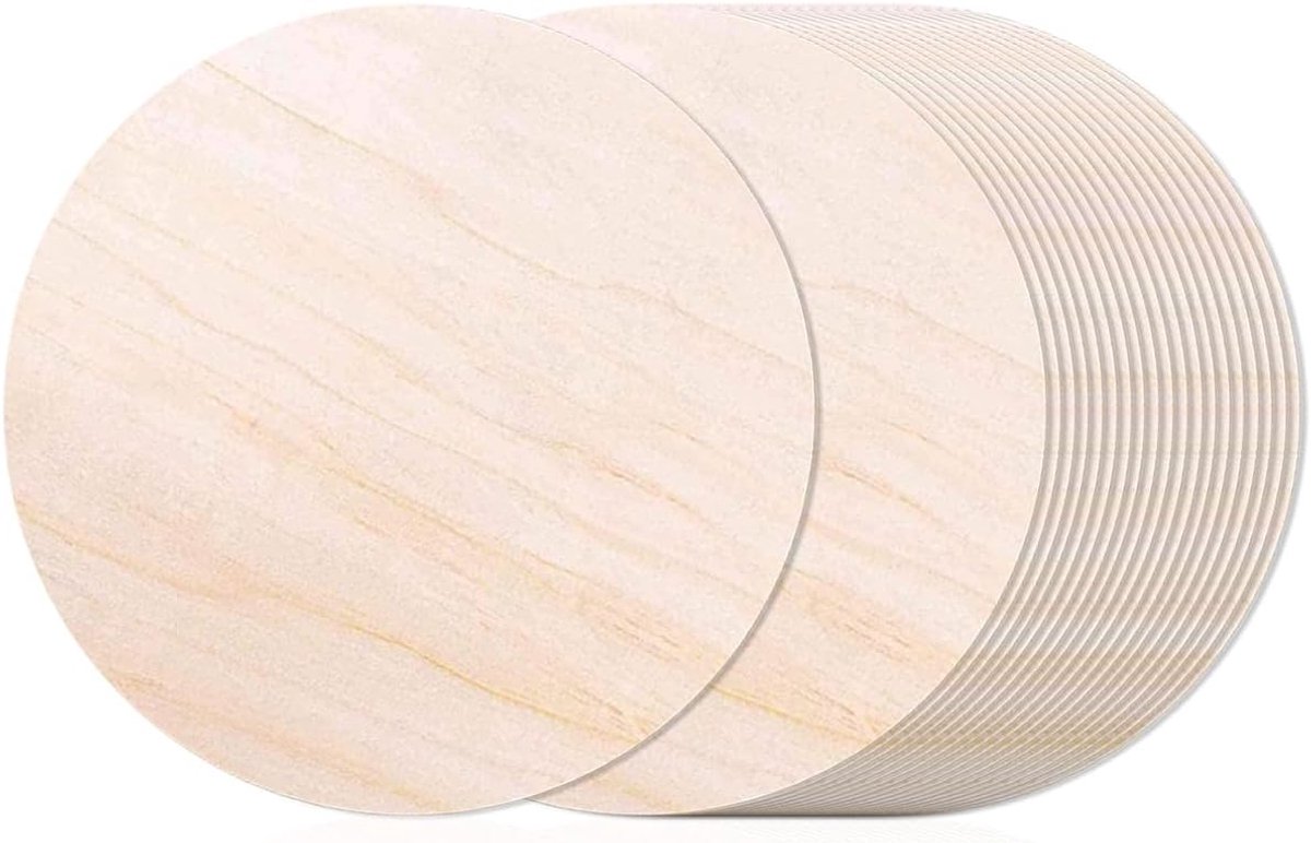 20 Houtspaanders voor Knutselprojecten 10 cm - Ideaal voor Creatieve Decoraties