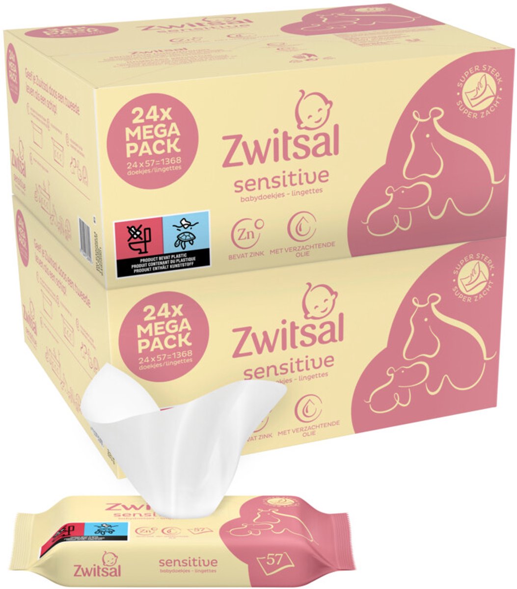 Zwitsal billendoekjes | 2736 stuks