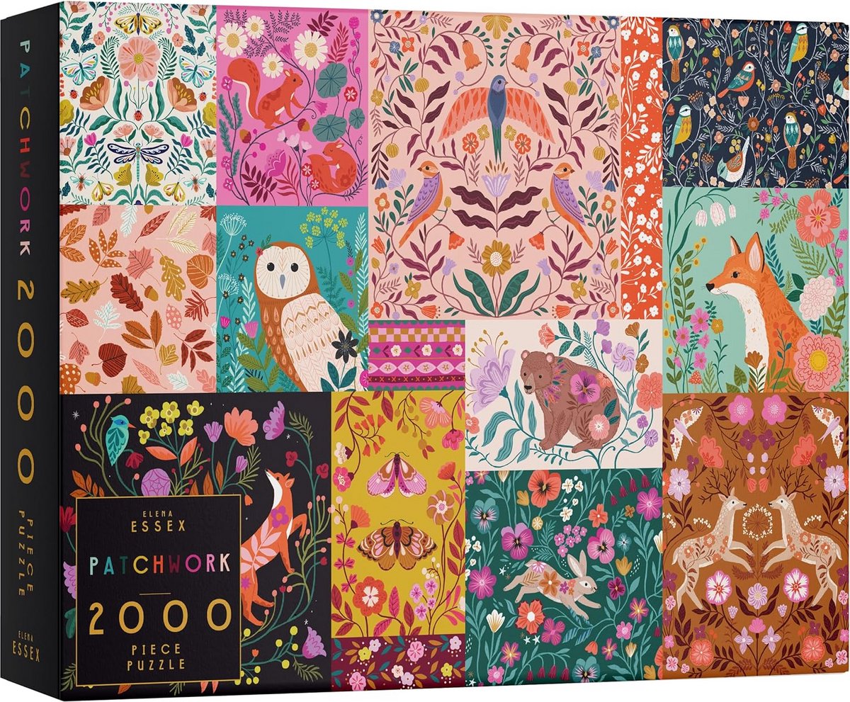 Classic 1000 stukjes puzzels - Patchwork ontwerp