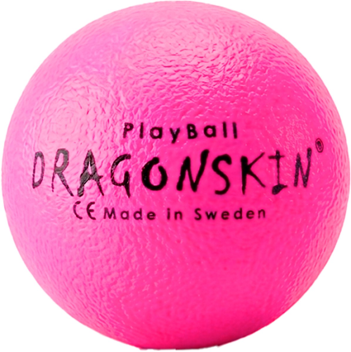 Dragonskin - Foambal met huid - 120 gram - 16 cm - Neon roze