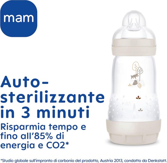 Starterset Anti-koliek Flessen met Siliconen Speen - 160ml en 260ml, Voor Baby's 0+ Maanden — afbeelding 2