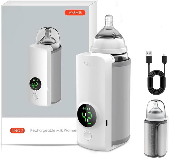 MYMULIKE Mokkenwarmer – 6 Temperaturen Van 45-70°C, LED-display, Timer Van 1-12 Uur – Voor Koffie, Thee, Melk, Warme Chocolade Of Kaarsen – Ideaal Op Kantoor Of Thuis