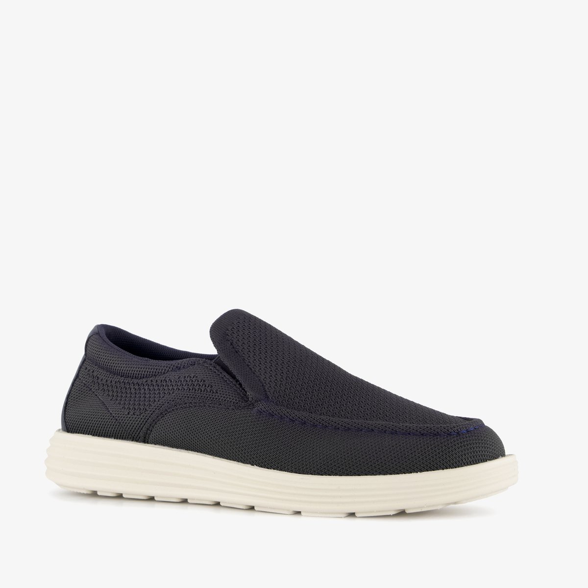 Blue Box heren instappers blauw - Maat 40