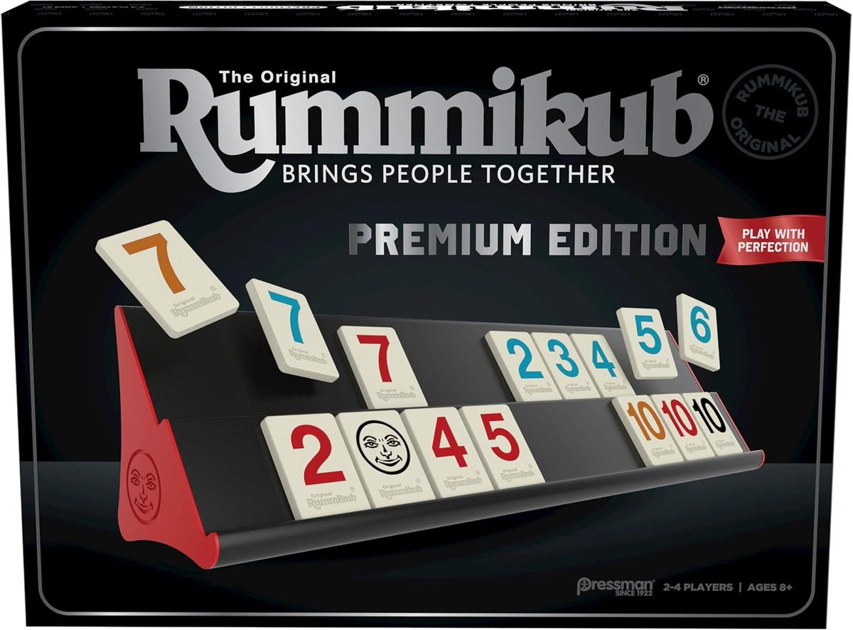 Premium Rummikub Spel voor Volwassenen en Kinderen