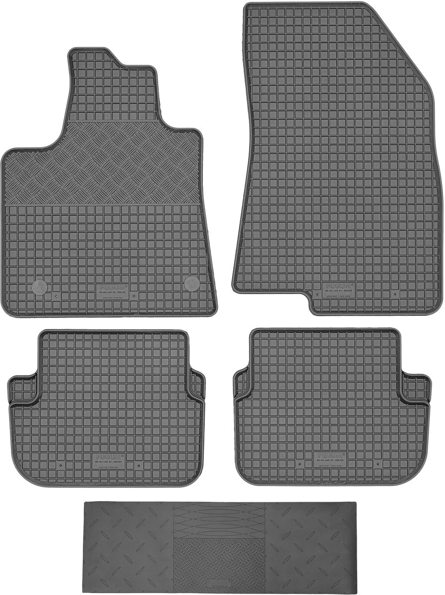 Max-Dywanik Rigum Serie - Dacia Sandero III / Sandero Stepway - Rubber Matten - Universele Osłona