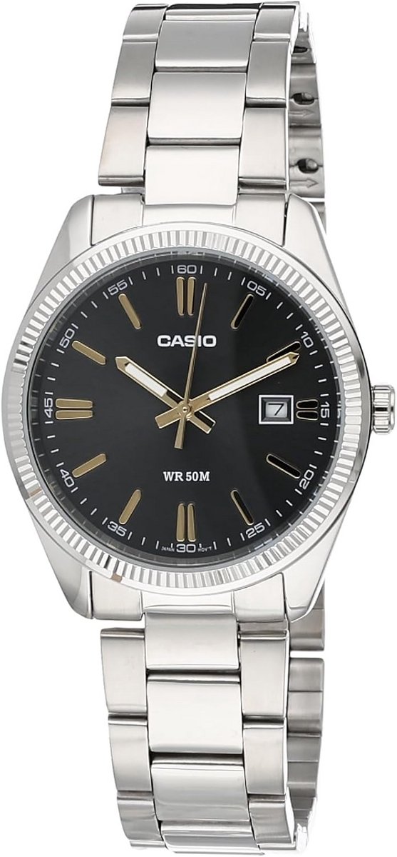 Stijlvol Zwart Herenhorloge 40mm - Casual en Informeel