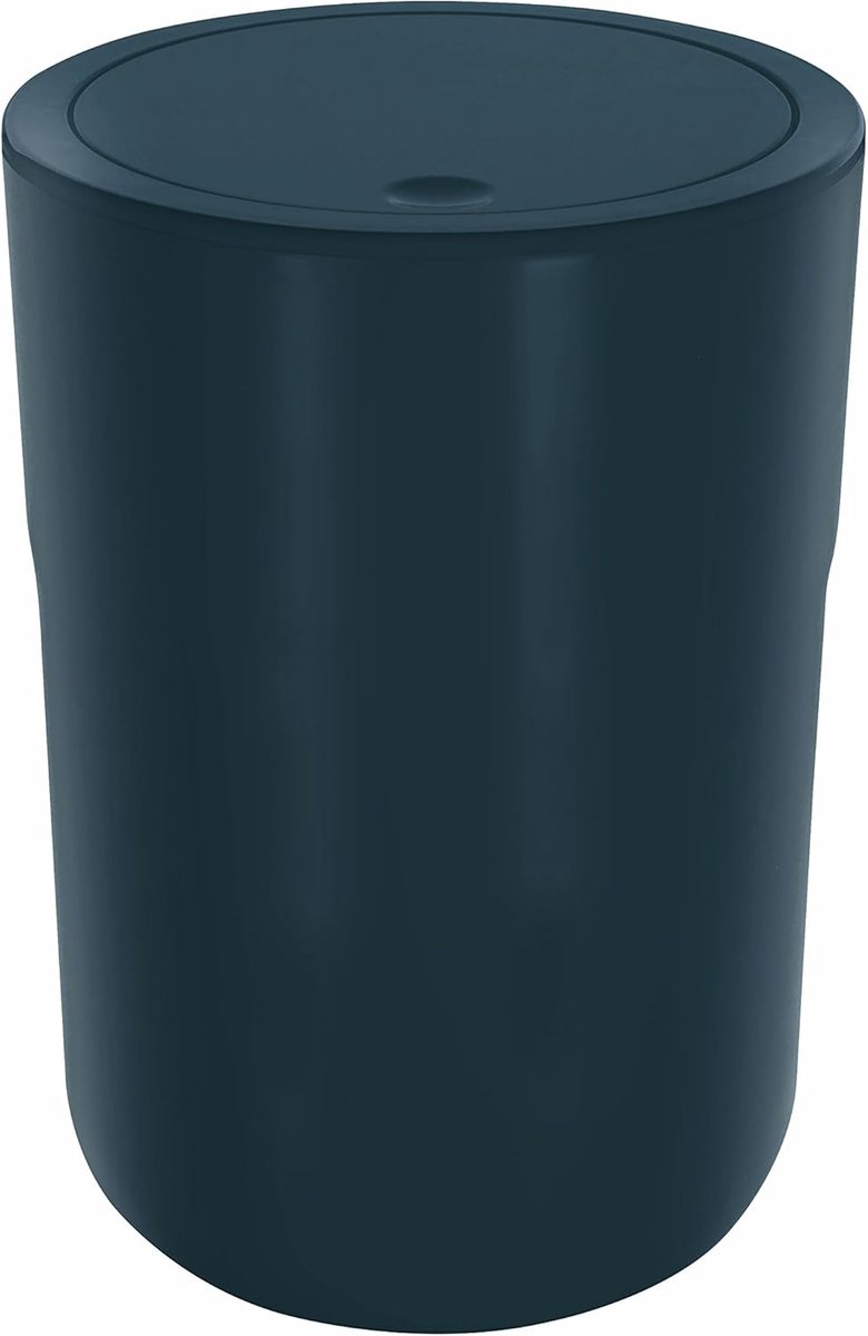 Kleine Prullenbak Badkamer 5L met Draaiend Deksel - Ideaal voor Cosmetica en Afval