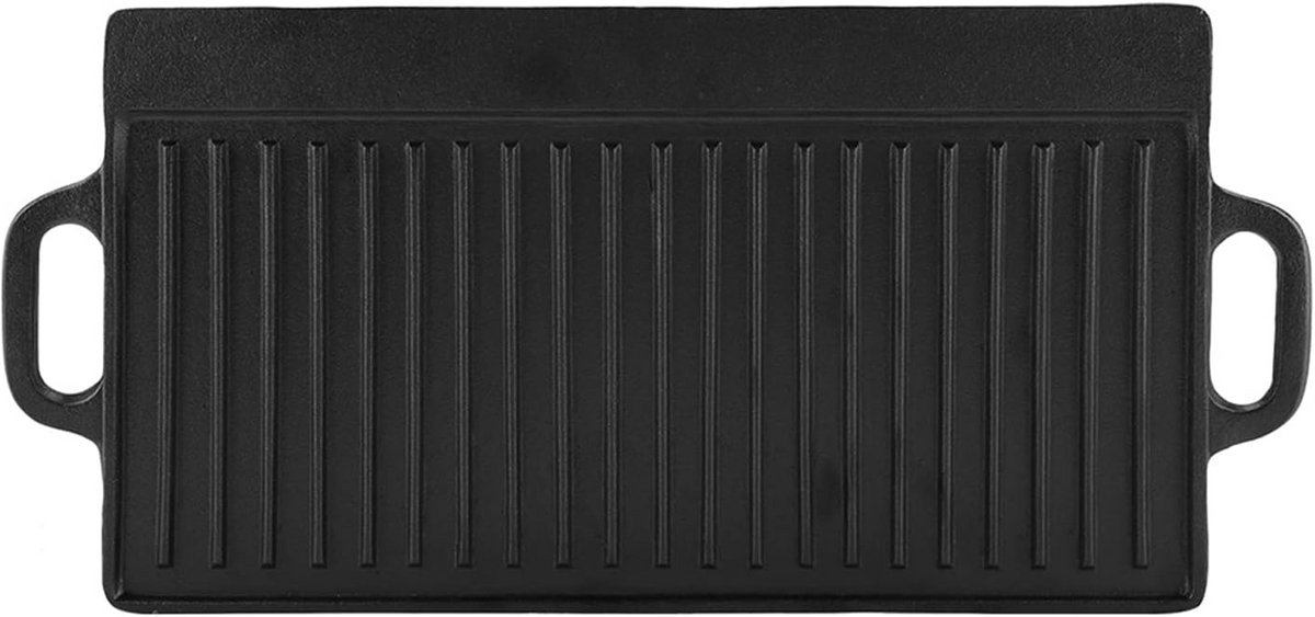 Dubbelzijdige Bakplaat met Handgrepen Oven BBQ en Fornuis Geschikt Perfect voor Gelijkmatig Bakken