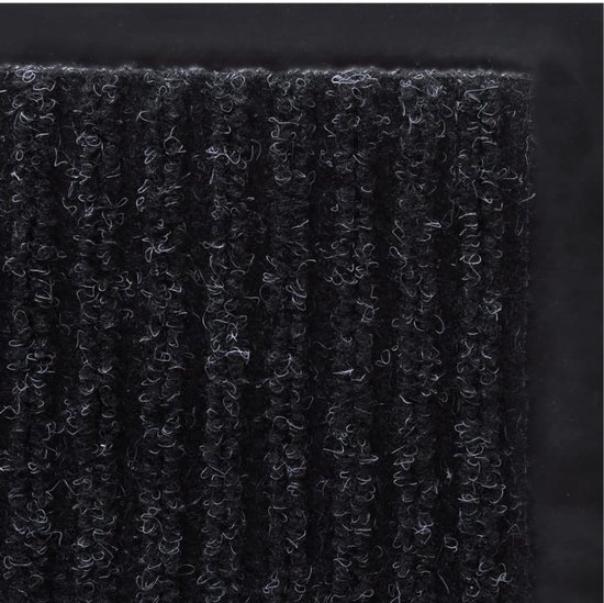 Paillasson PVC 120 x 90 cm (noir)