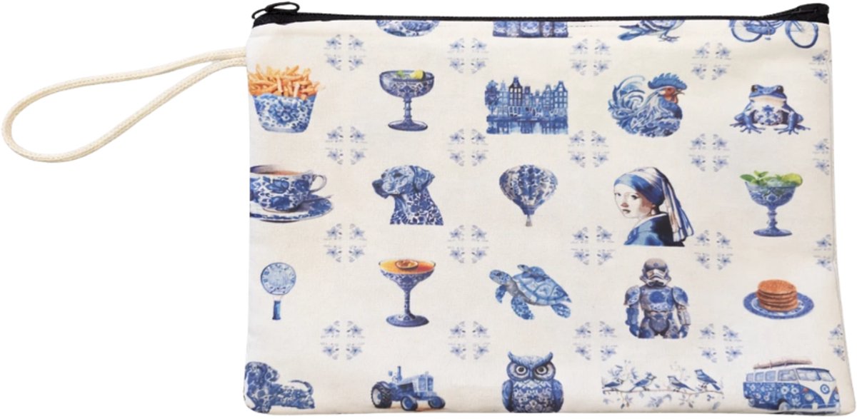 Make-up Tas - Delfs Blauw - Holland – Toilettas