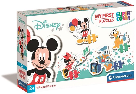 Clementoni - Puzzel - My First Puzzles - Mickey Mouse - Puzzel Voor ...