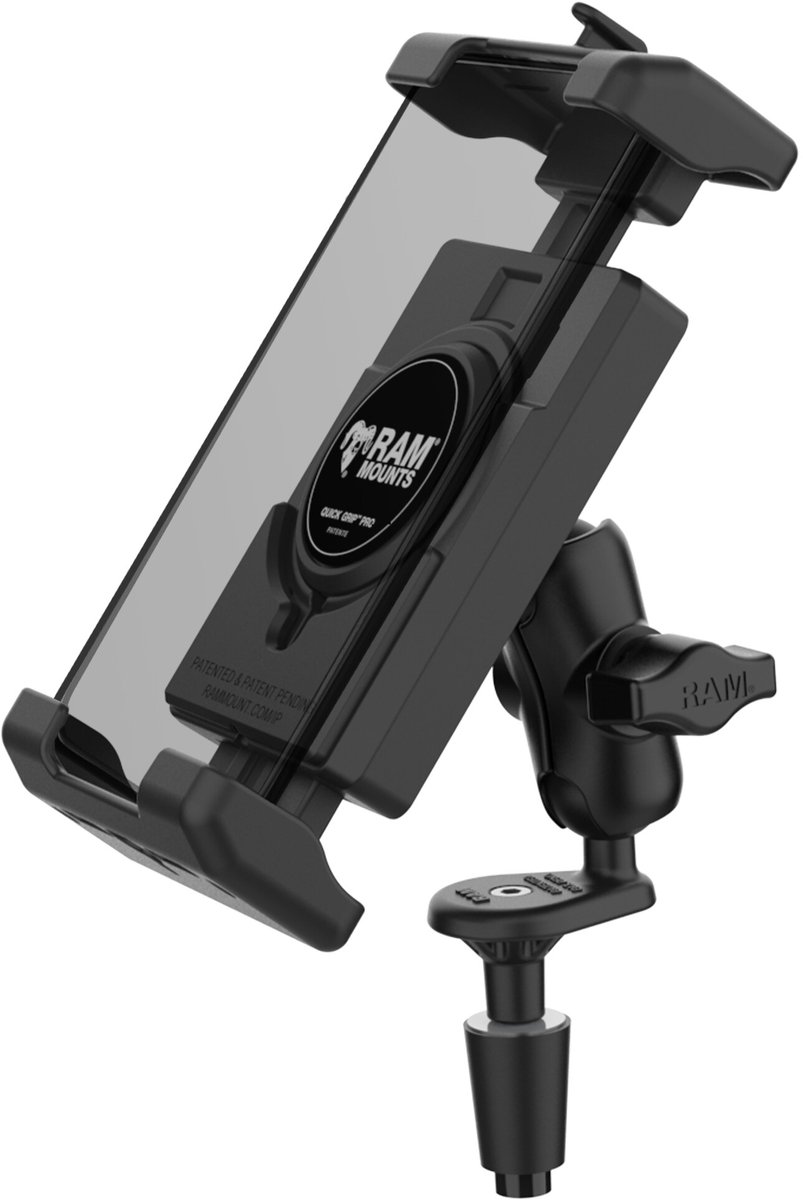 Quick-Grip™ Pro XL Telefoonbevestiging met Vorkstam Basis