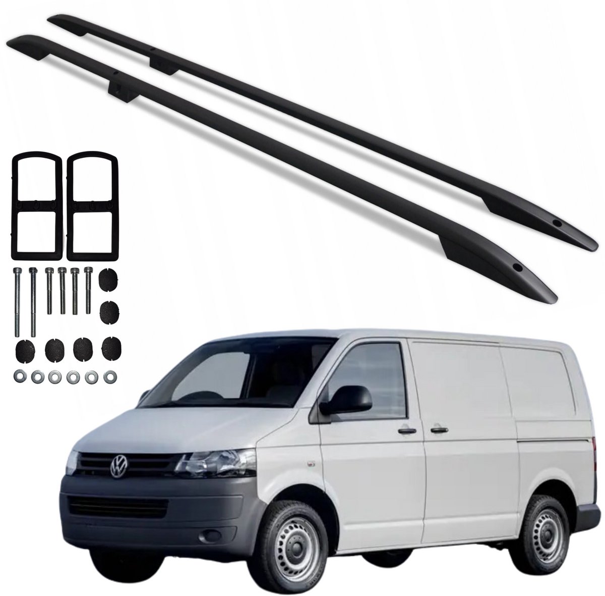 Dakrails VOLKSWAGEN TRANSPORTER T5 T6 kort vanaf 2003