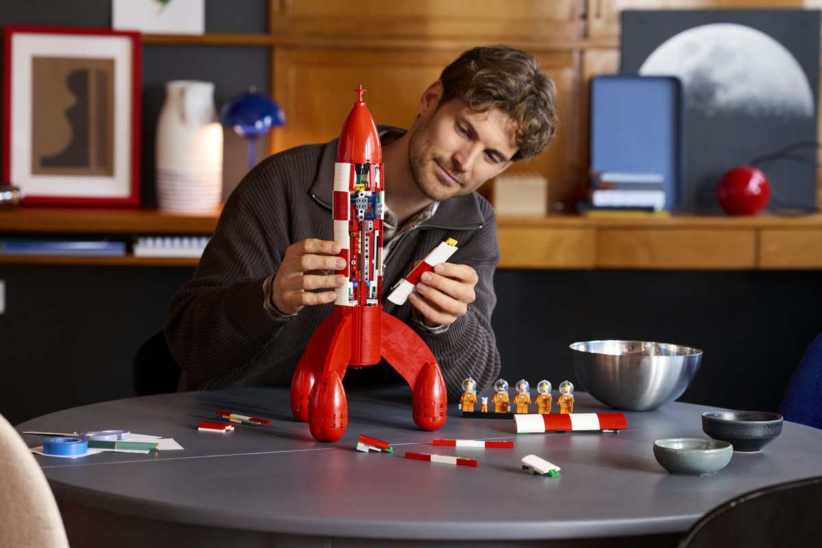 LEGO Ideas Tintin Maanraket - 21367 — afbeelding 16