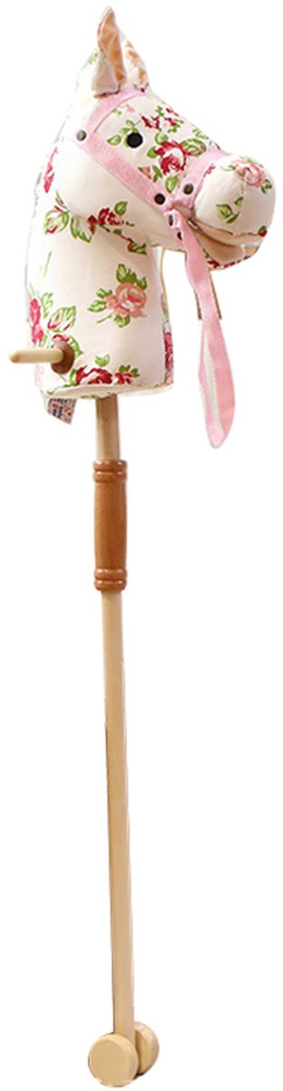 HB STOKPAARD PINKY FLOWER MET GELUID Roze