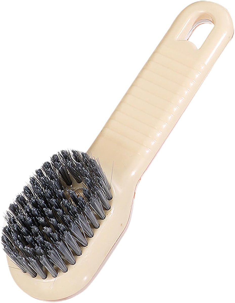 Schoonmaakborstel - Met zeepdispenser, 2-in-1, navulbaar, compact design, 4,6 x 17 cm