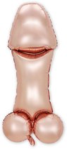 LUQ – Same Penis Forever Ballon Feuille – Rose – Décoration Luxe – Décoration Fête – Prêt pour Hélium – Bachelorette Party