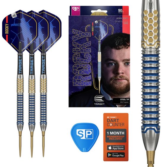 Target Josh Rock G1 Swiss Point 90% - Dartpijlen