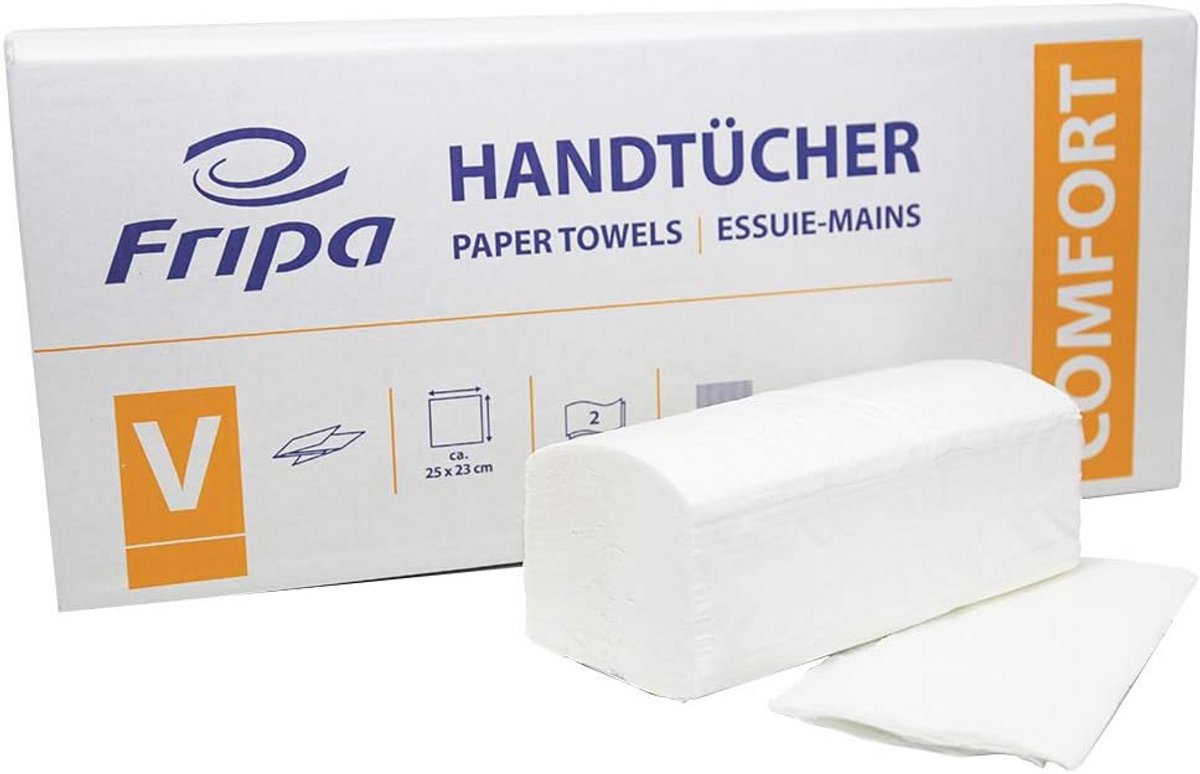 Luxe Z-vouw Handdoekpapier 3000 stuks Wit Absorberend & Sterk
