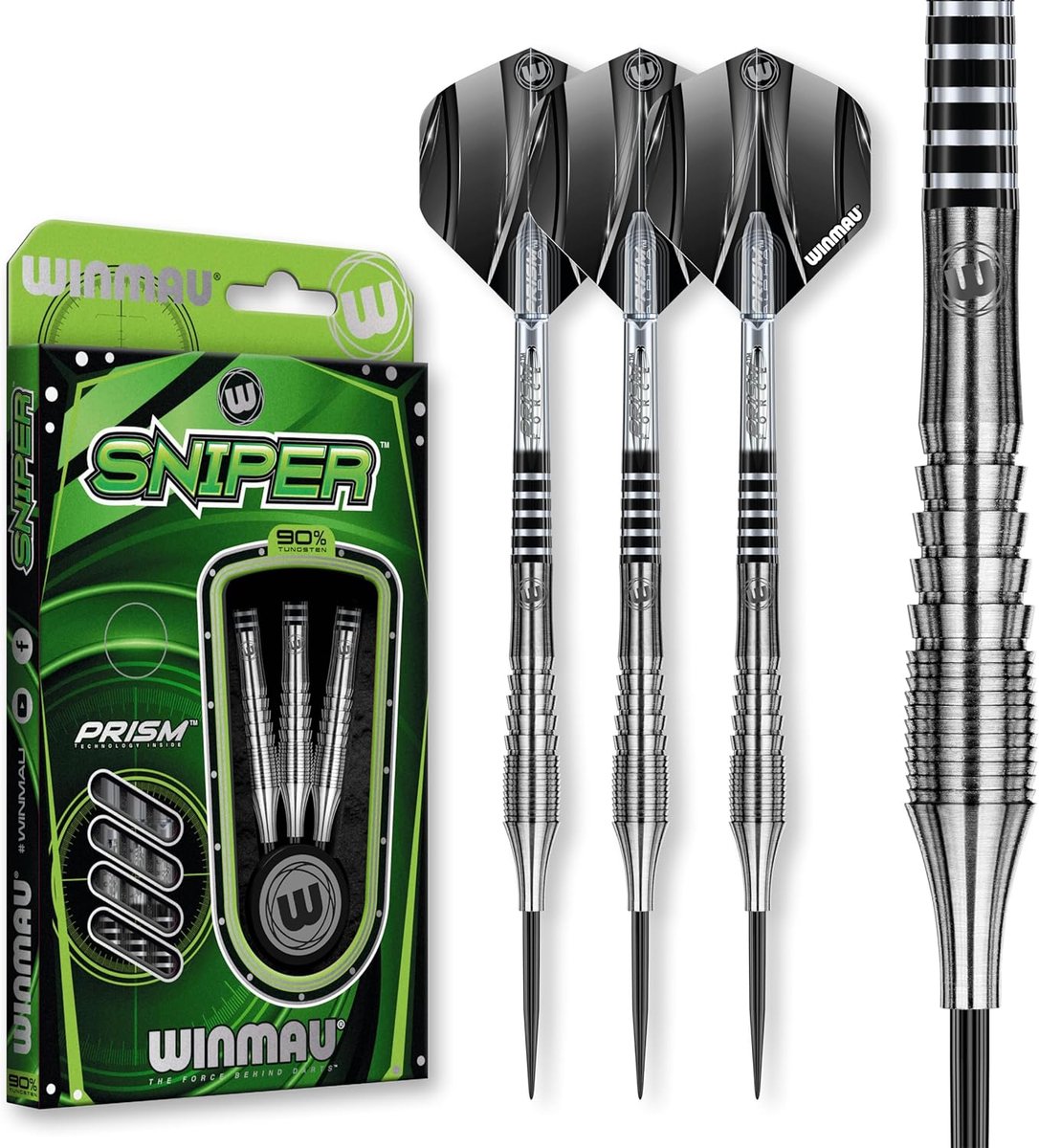Dartpijlen 90% Tungsten - Professionele Steeltip Darts
