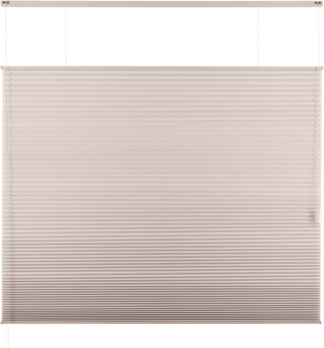 Dutchblinds - Plisségordijnen - lichtdoorlatend - Beige - 40 x 175 cm - Raamdecoratie op maat – foto 7