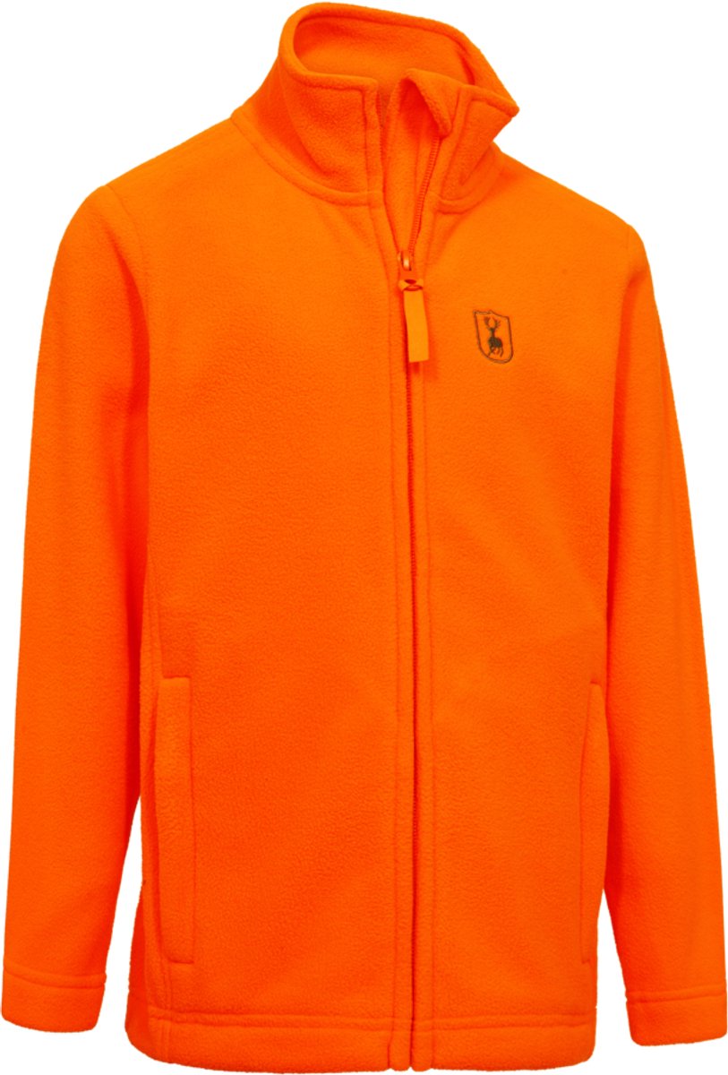 Deerhunter Jeugd Atlas Light Fleece Jack Veiligheidsjas Signaaljas Safety Oranje