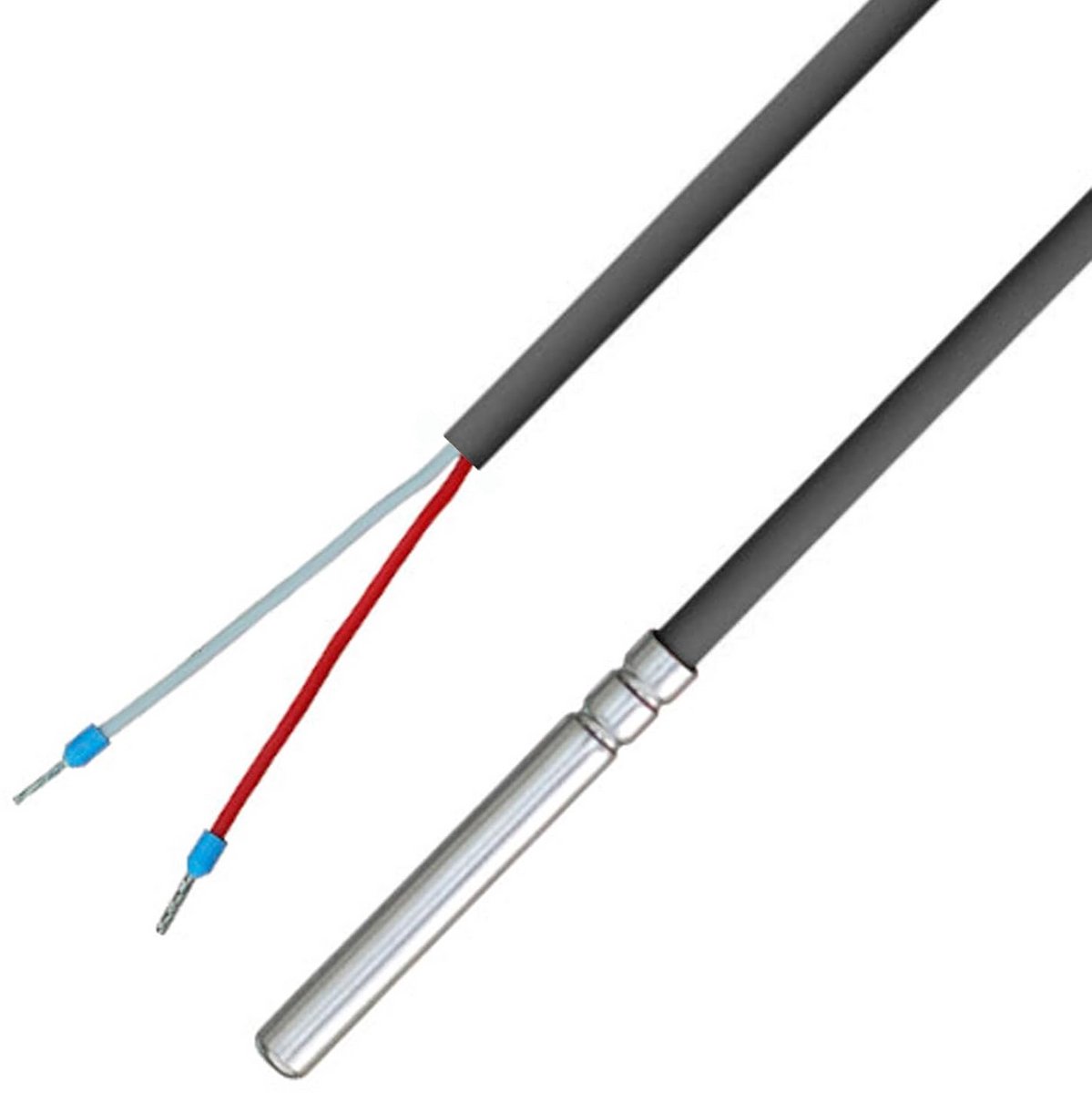 PT1000 Temperatuursensor met Siliconen Kabel tot 200 °C voor Industrie en Smart Home