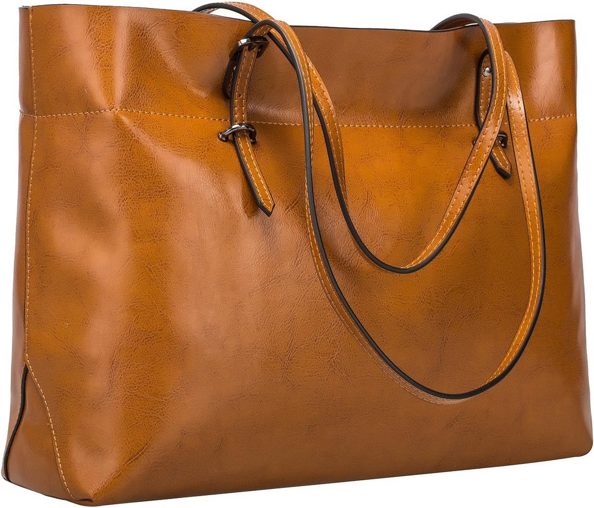 Dames Handtas Shopper van Echt Leer Grote Schoudertas
