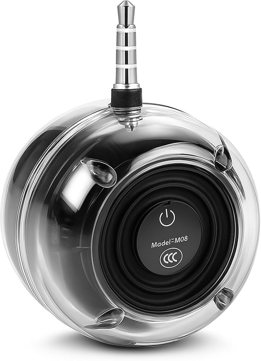 Draagbare Mini Speaker met Lange Stand-by Tijd - Universele 3.5mm Audio Aansluiting