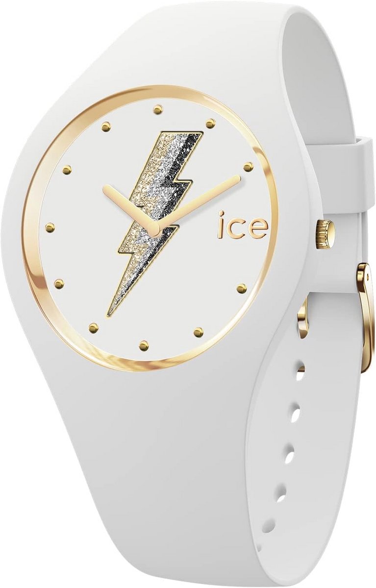 Witte Dameshorloge met Siliconen Band - Stijlvol en Comfortabel