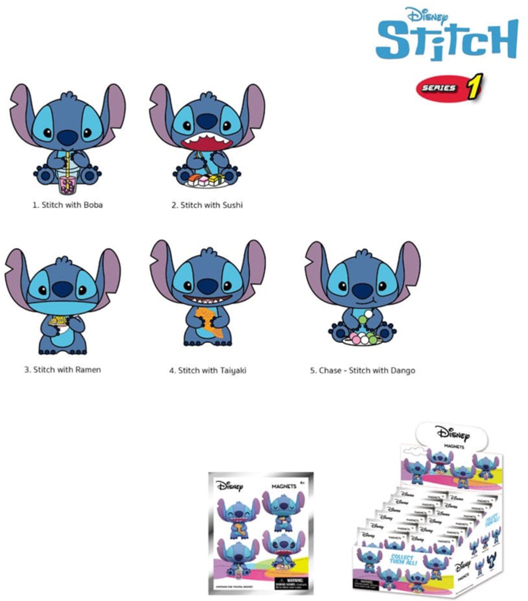 Lilo & Stitch Series 1 Magneet
