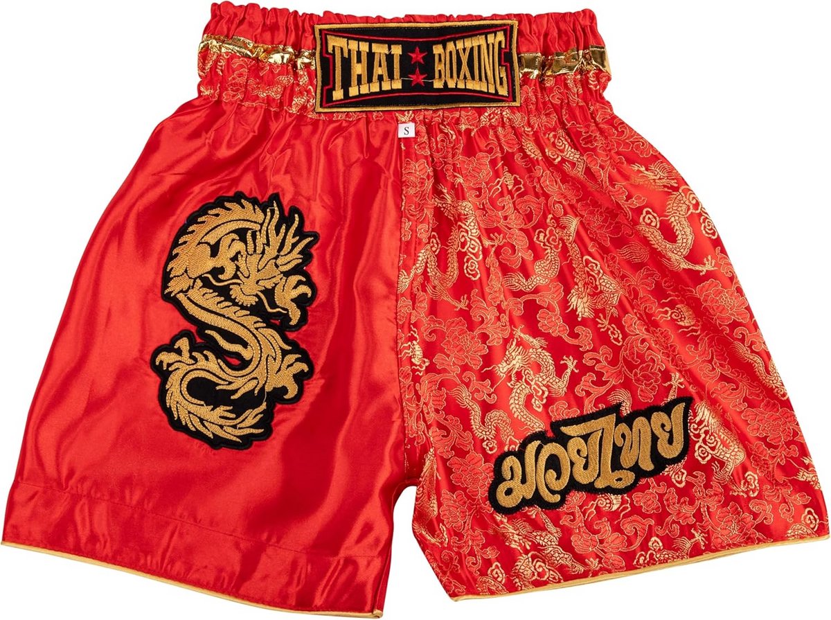 Boksshorts voor Kinderen voor Muay Thai, Kickboksen en MMA (2-12 jaar)