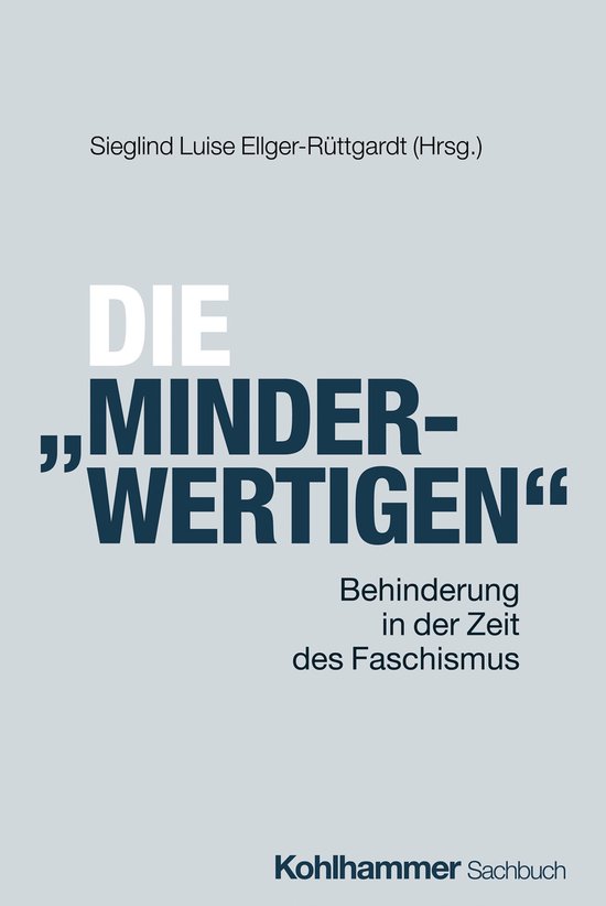Die "Minderwertigen" - cover