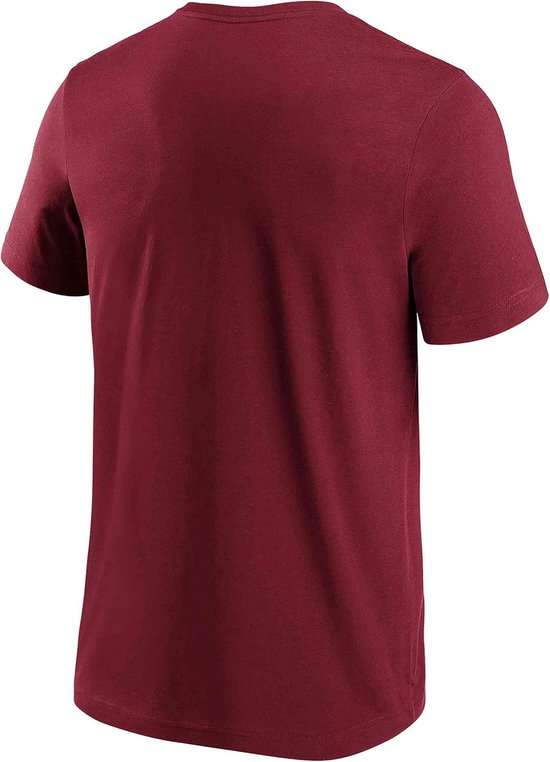Colorado Avalanche Hoofdlogo Grafisch T-shirt Rood — afbeelding 2