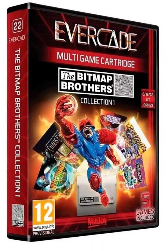 Evercade Bitmap Brothers - Cartridge 1
